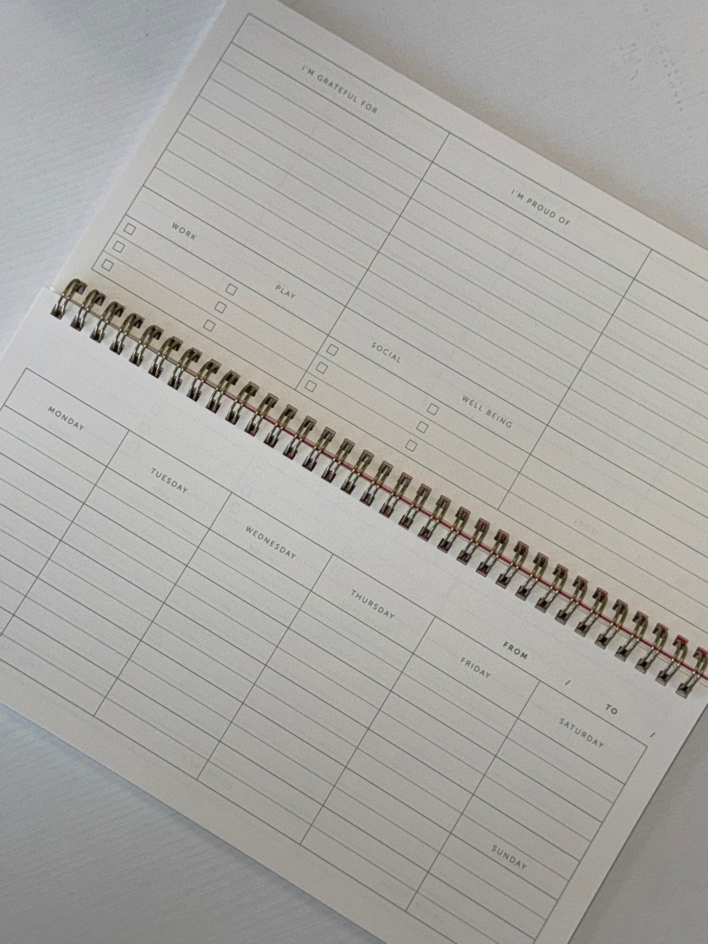 Desk Planner