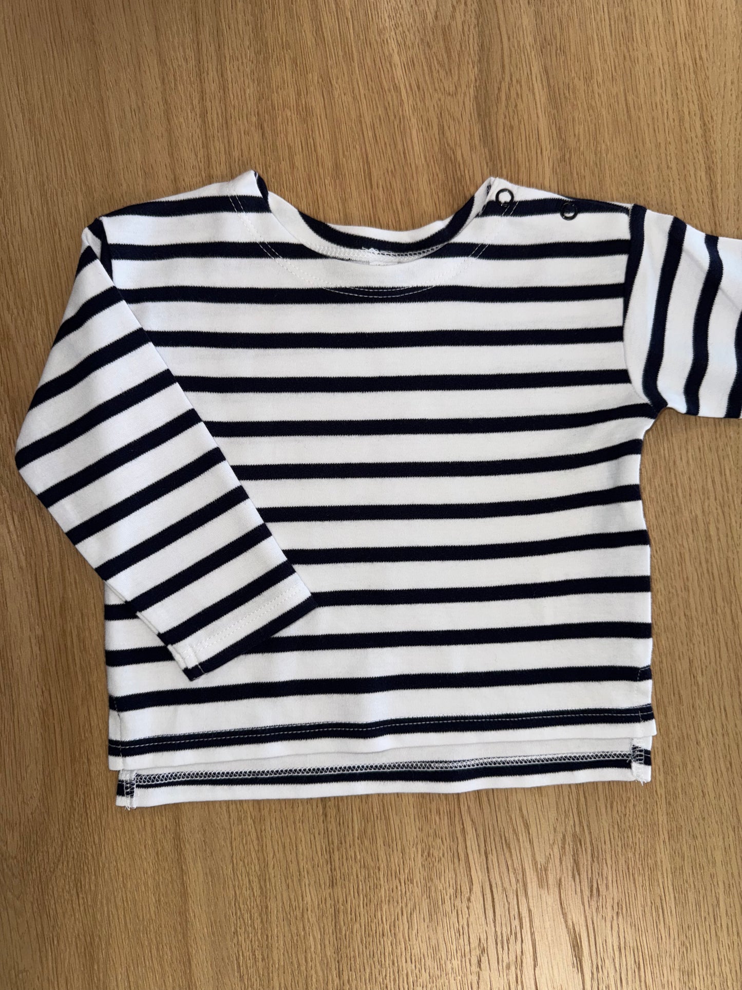 T-shirt manches longues - marinière