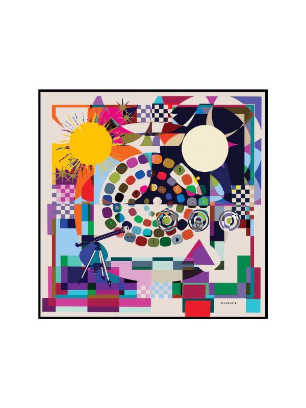 Carré de soie - 60 x 60