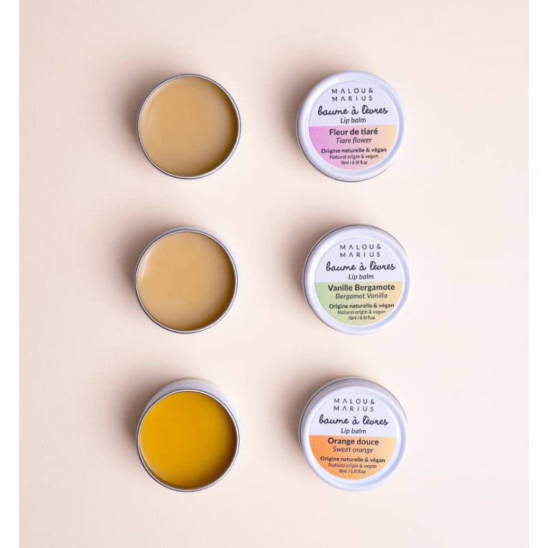 Baume à lèvres vegan