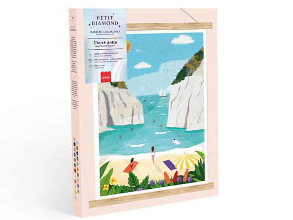 Coffret - Diamond painting Stiniva Beach