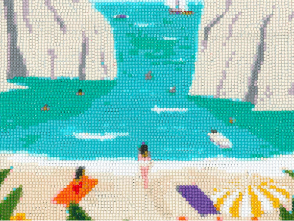 Coffret - Diamond painting Stiniva Beach