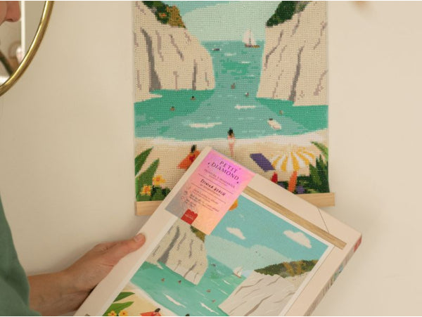 Coffret - Diamond painting Stiniva Beach