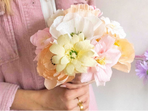 DIY - Mes fleurs en papier crépon