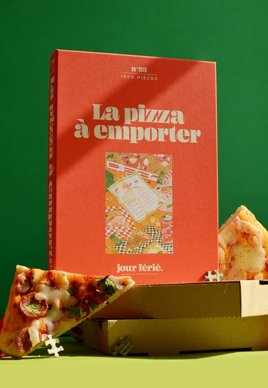 Puzzle Pizza à emporter - 1000 pcs