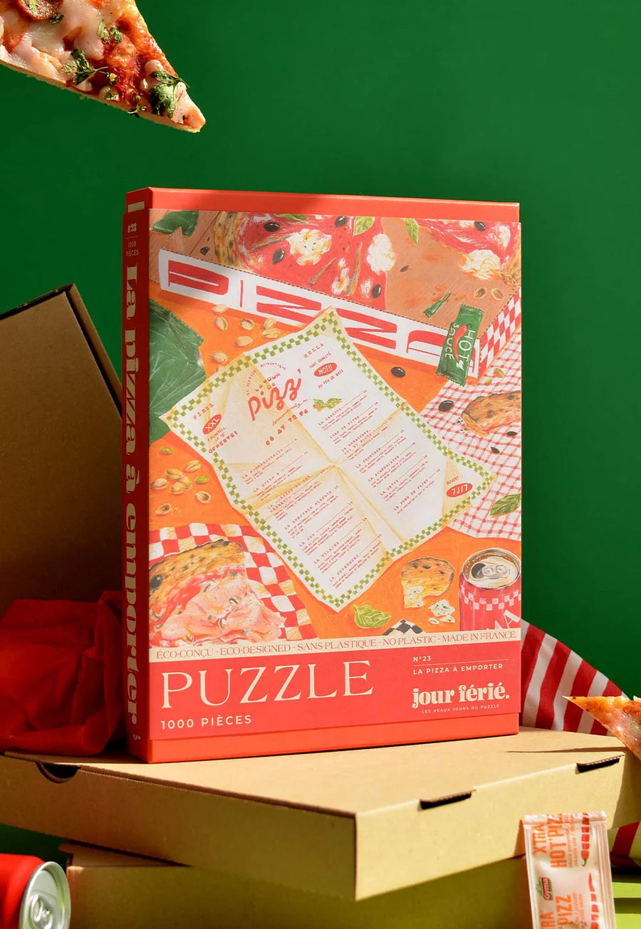 Puzzle Pizza à emporter - 1000 pcs