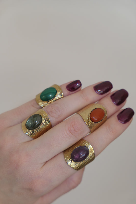 Bague - Jade Or
