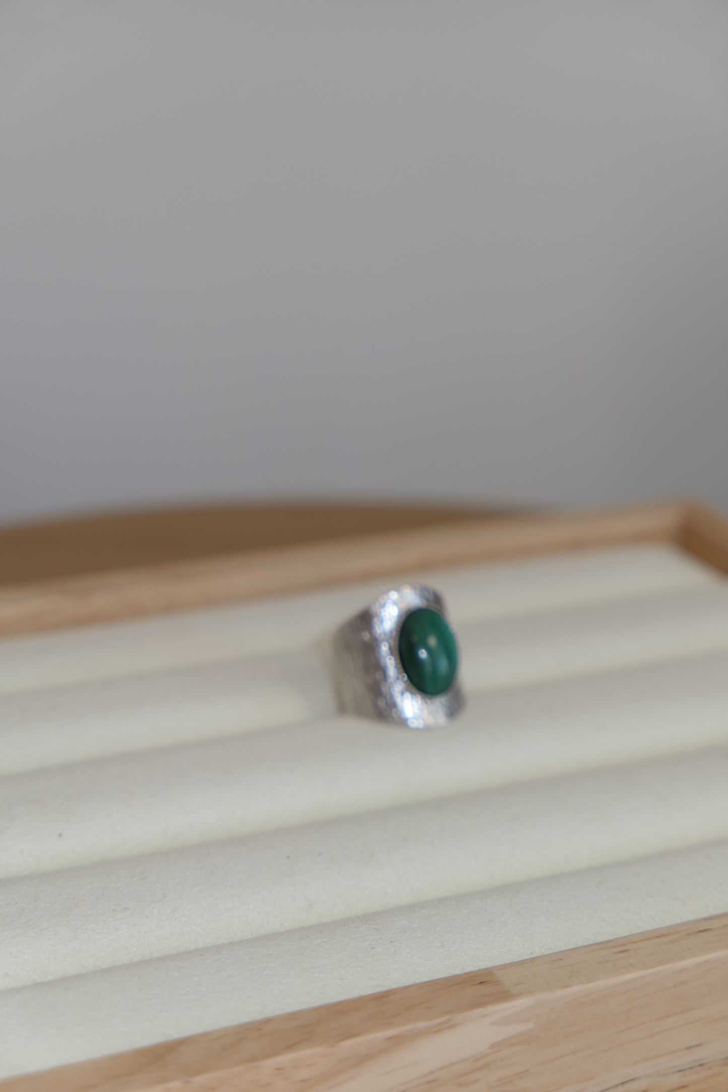 Bague - Jade Argent