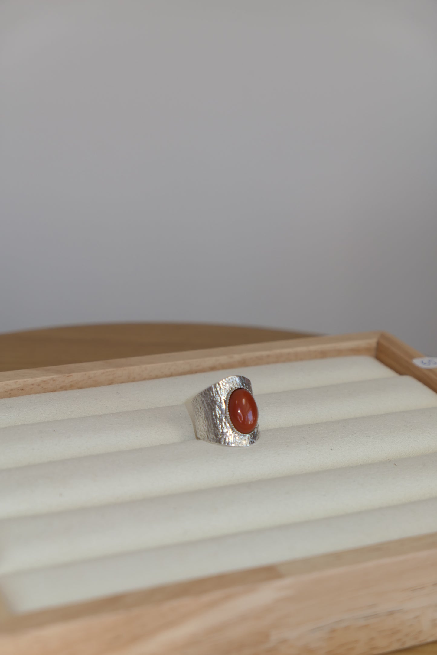 Bague - Jade Argent