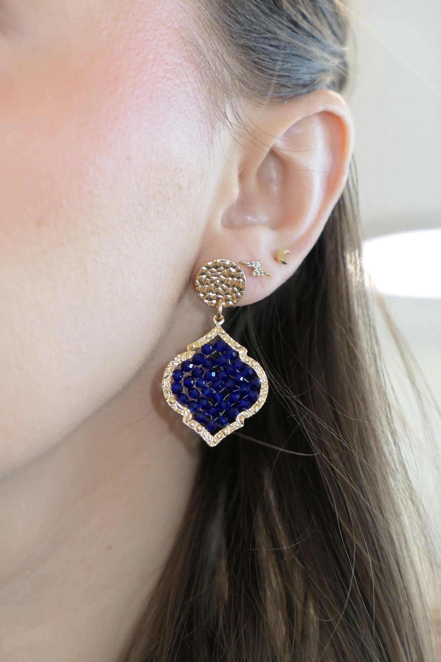 Boucles d'Oreilles Mini Diamante