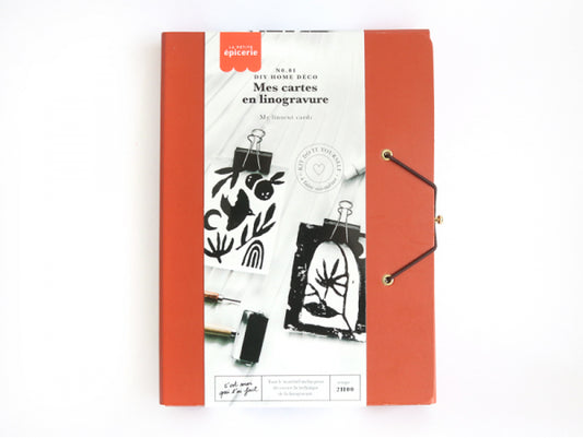 DIY - Mes cartes en linogravures